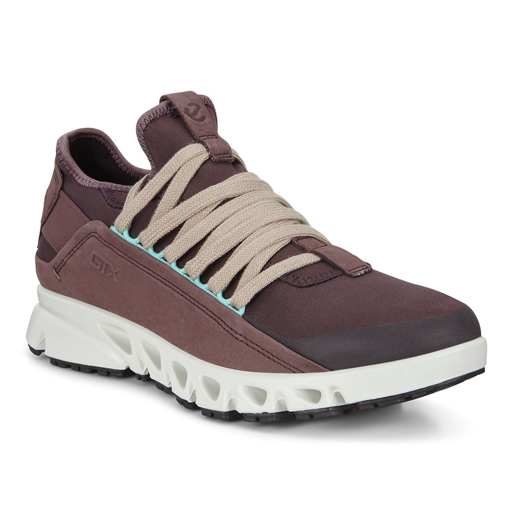 Tenis Outdoor Mujer - ECCO Multi-Vent - Grises Oscuro - RPU035894